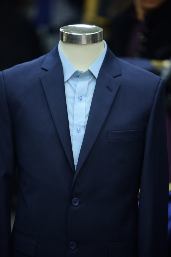 Navy Blue Formal Coat