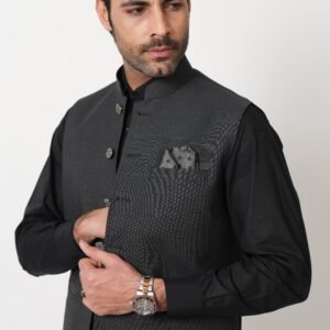 WAISTCOAT CHARCOAL GRAY