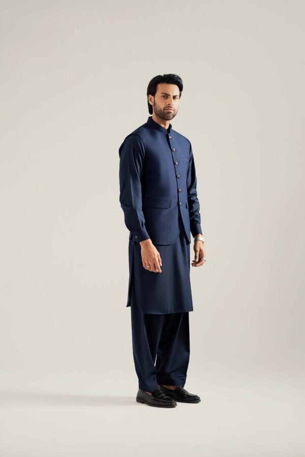 WAISTCOAT NAVY BLUE - Image 3